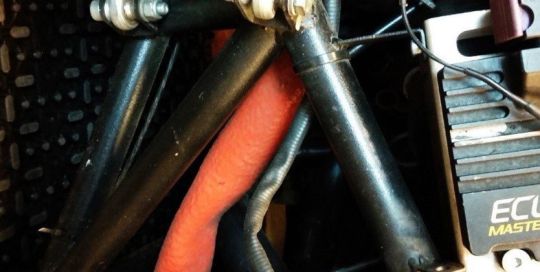 Osłona wysokotemperaturowa na wiązce elektrycznej