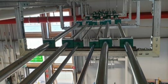 Kompletna linia technologiczna do wtrysku piany poliuretanowej