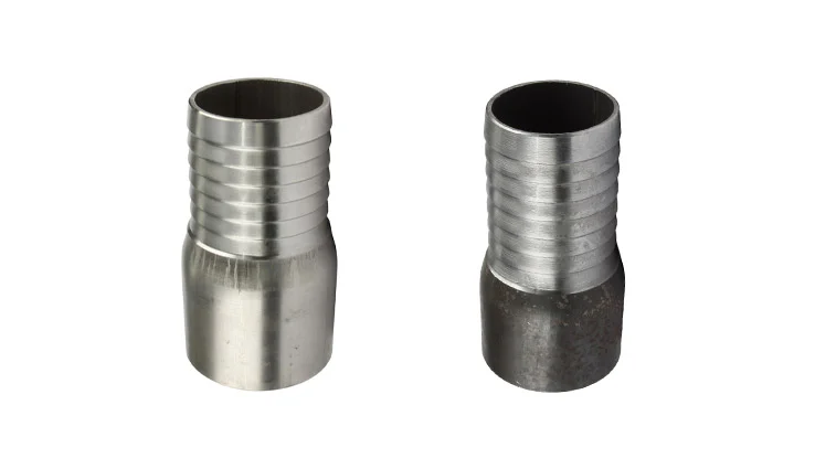 Weld-in hose fittings