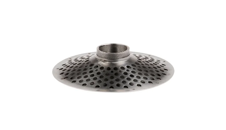Conical suction strainer