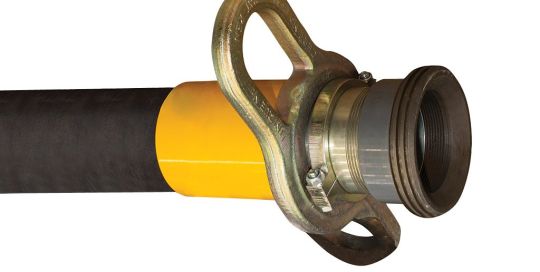 Przewód gumowy do przetłaczania suchego cementu