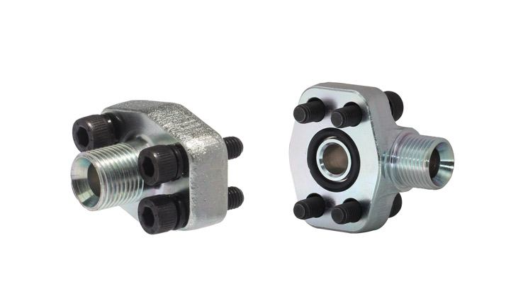 SAE BSP flange connectors