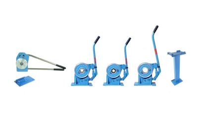 Manual crimper, for low-pressure hoses 