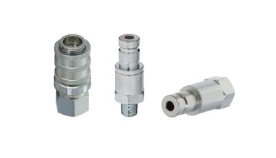 Diagnostic quick release couplings