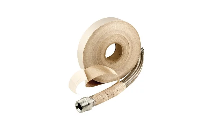 Thermal tape, in silica fibre