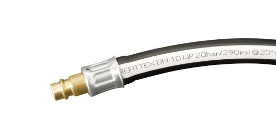 Wąż PCV do powietrza z szybkozłączami