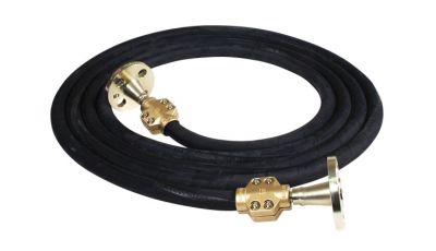 Rubber hoses for steam