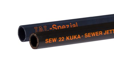  Sewer cleaning rubber hoses