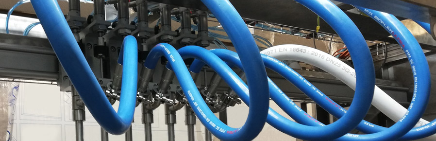 PTFE process hoses