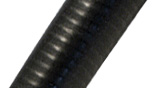Silicone rubber braid heated hose