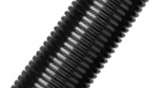 Corrugated polyamide heated hose