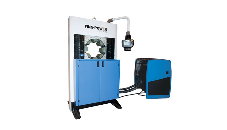 Hose crimping machines, heavy-duty production