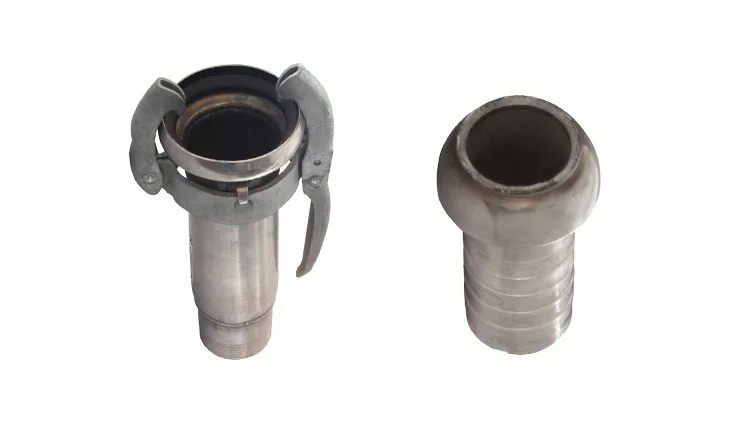 PERROT lever couplings in stainless steel
