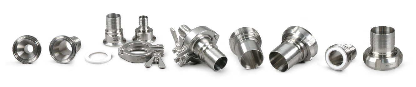 Tri-clamp stainless steel couplings