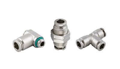 Push-in fittings for higher temperature and higher pressure.