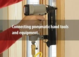 Podłączanie narzędzi i urządzeń pneumatycznych