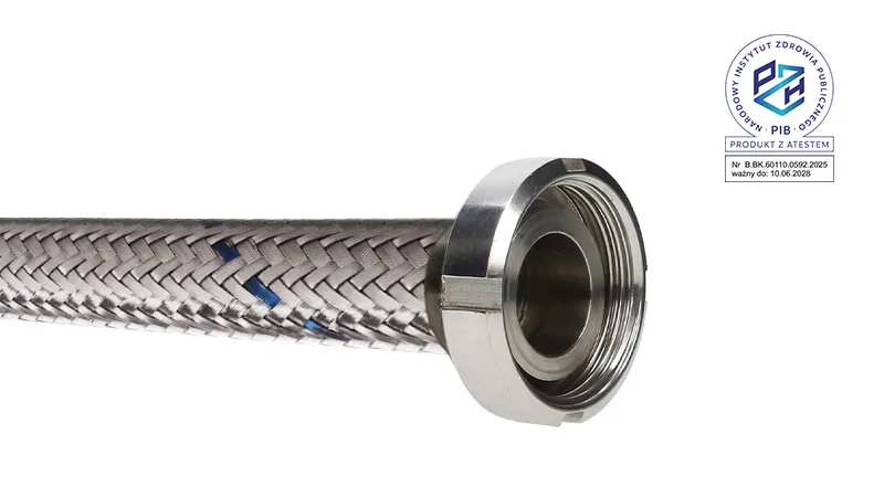 steel hose for potable water