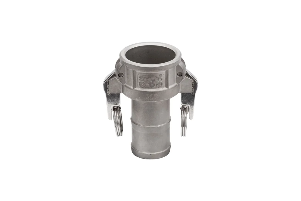 SAFLOK® C Stainless Steel Socket with Hose End