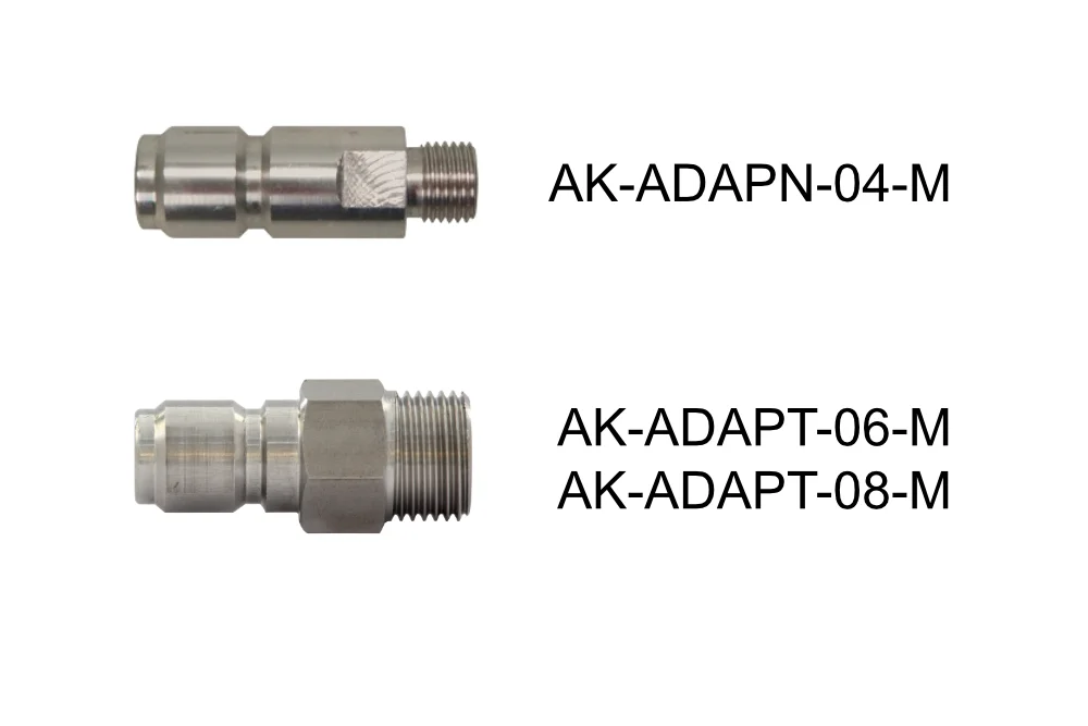 Stainless Steel Quick Connector DN11.8 with Male Thread for Water
