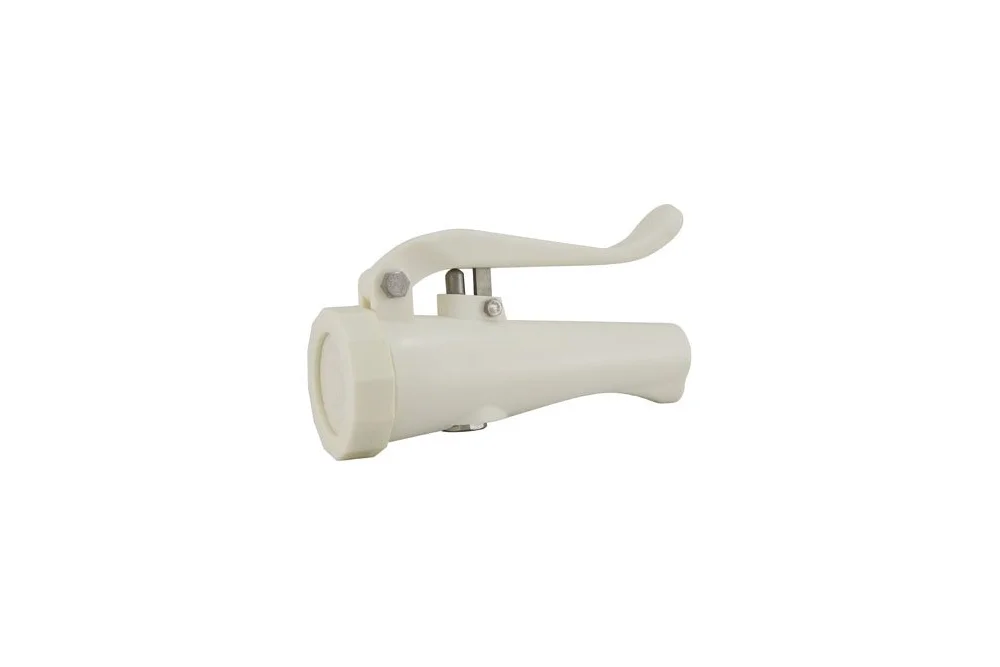 White AKBO Shower Nozzle with 1/2" BSP Thread