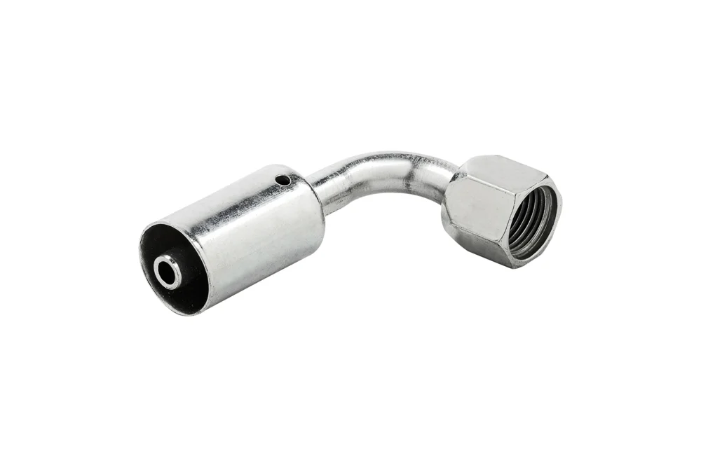 Steel End 90° with GW UNF SAE, Type 52703