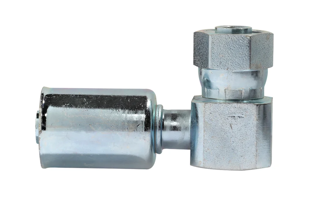 Compact Steel 90° Tube End with UNF Thread, Type 52740