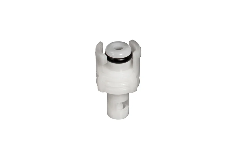 Hose Quick Connect Plug, No Valve, Acetal, SMC Series DN 1.2