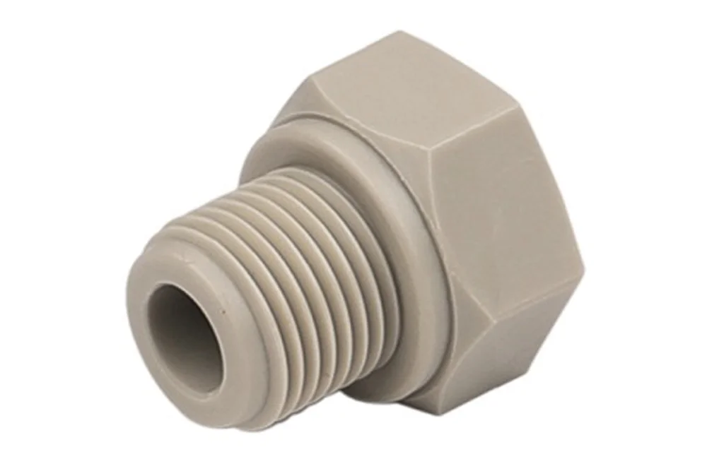 PVDF Cap with GZ BSP Thread, 3F Series