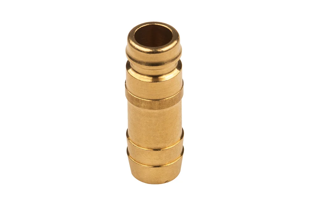 DN 9 Quick-Connect Plug with Hose End, TST 090 Series, Brass
