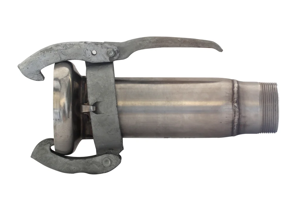 PERROT Lever Connector Socket with BSP Male Thread, Stainless Steel, KMG