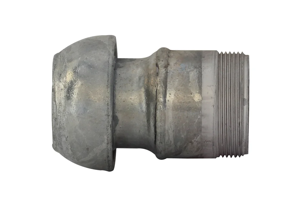 PERROT Lever Connector Plug with BSP Male Thread, Carbon Steel, KVG