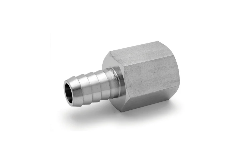 Stainless Steel Hose End with GW NPT, 130HF