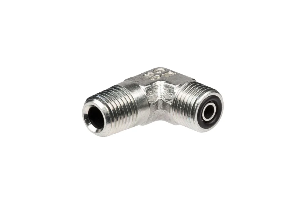 90° Adjustable ORFS Elbow with Carbon Steel NPTF Socket, Type WE-NT