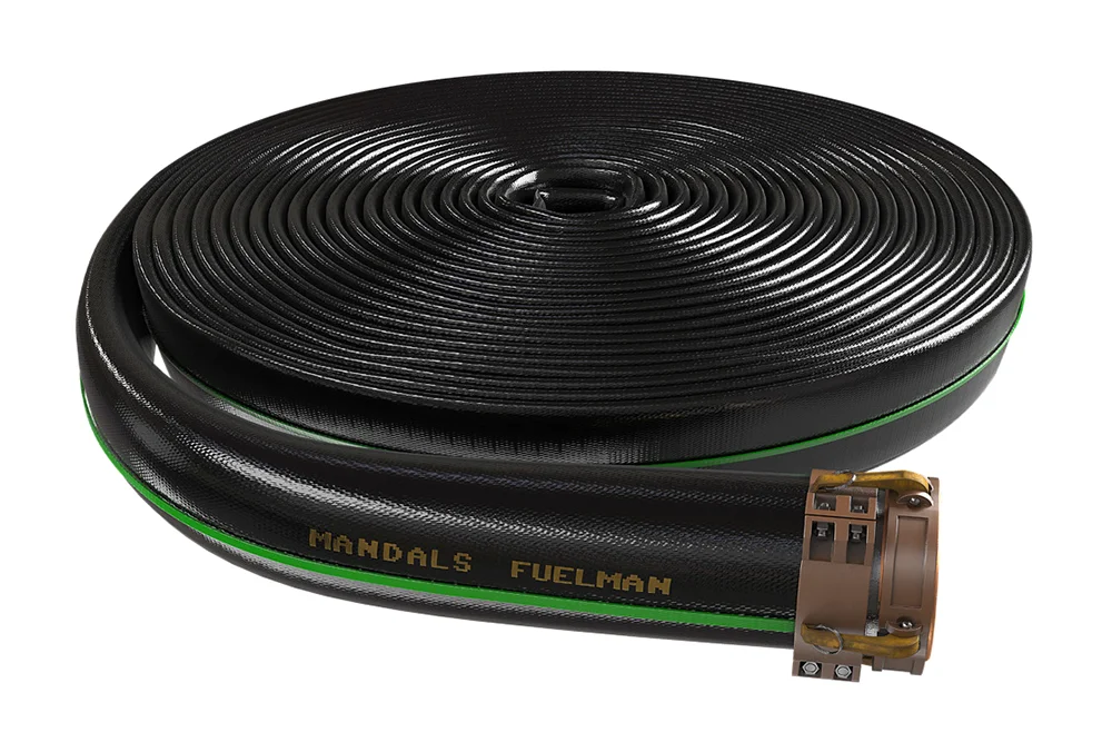 Flat Discharge Hose for Fuel and Hydrocarbons – FUELMAN