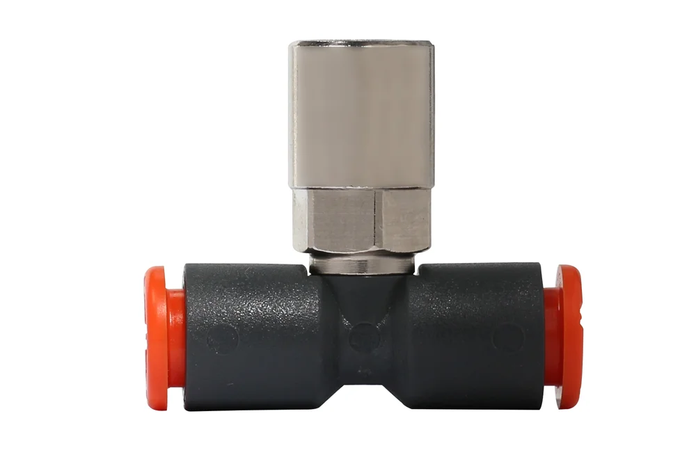Adjustable Plug Tee "T" with Female Thread, Type R35/F