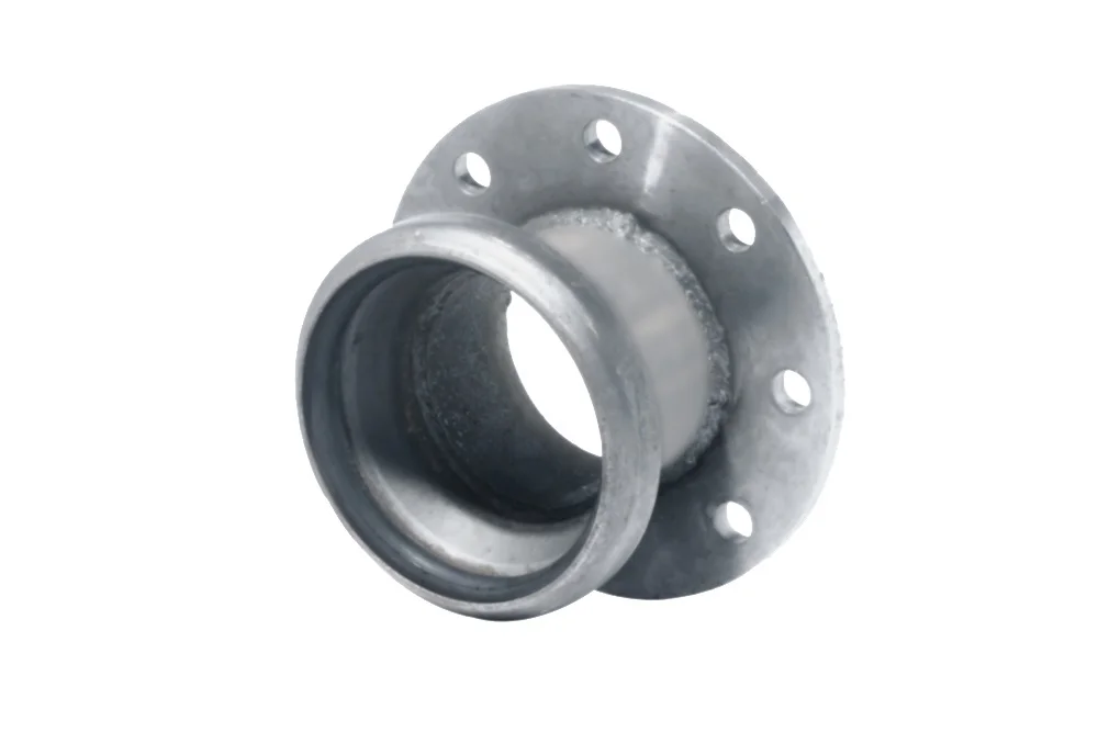 BAUER Lever Coupling Socket with PN10 Flange, Carbon Steel, B.45