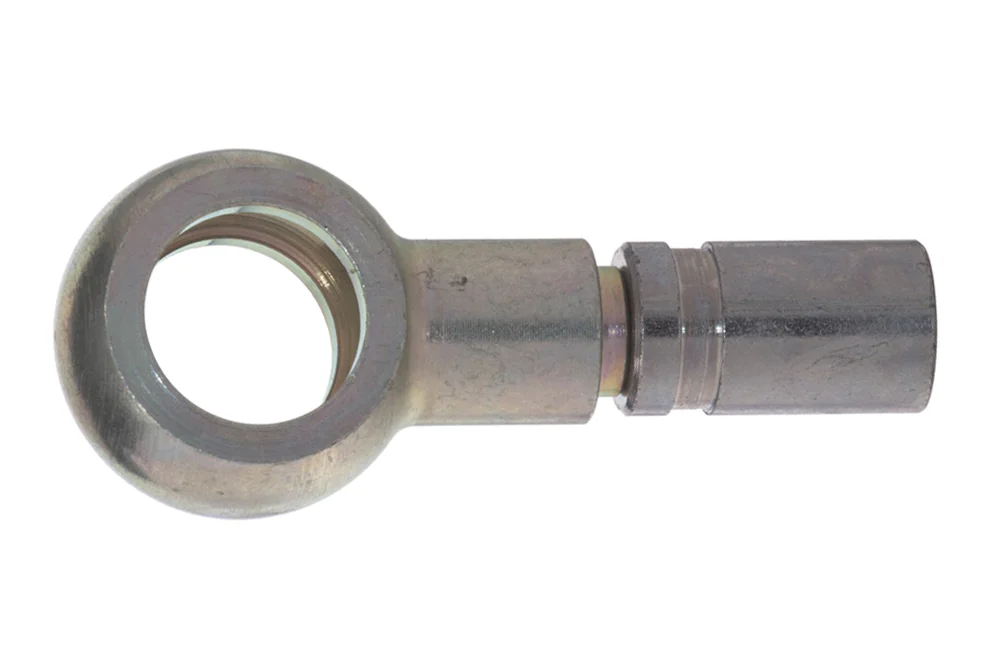 BANJO Straight Coupling DIN 7642 with Measuring Hose End