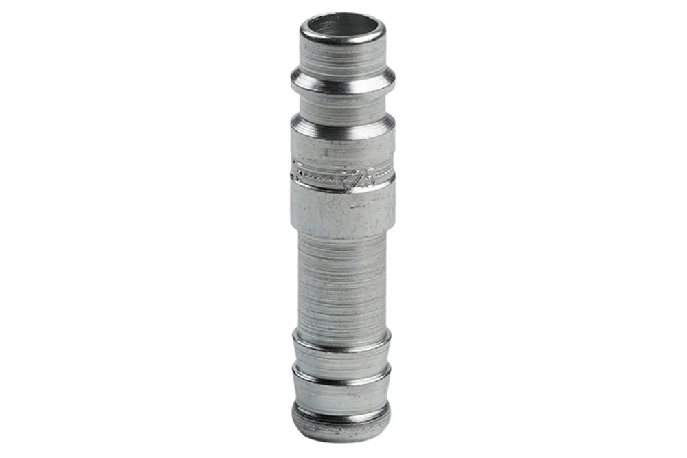 Quick Connector DN7.8, No Valve, Hose Socket, Hardened Steel, Series 25KA