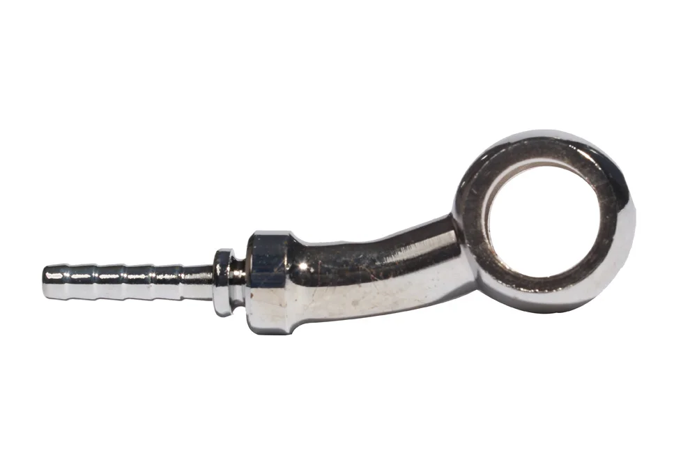 BANJO Side Crimped End 15° Carbon Steel Fitting