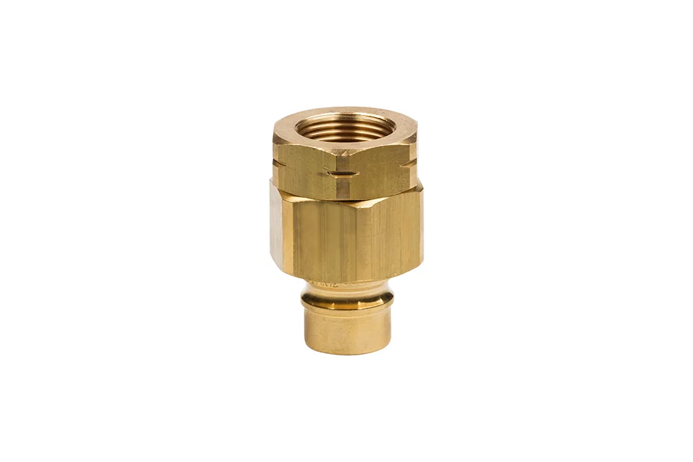 SNAP-TITE H Series Brass Quick Connect Plug with GW BSP Valve