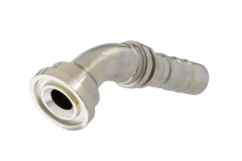 45° SAE 3000 Flange End, Light Series, Carbon Steel Fitting, Type NSK311
