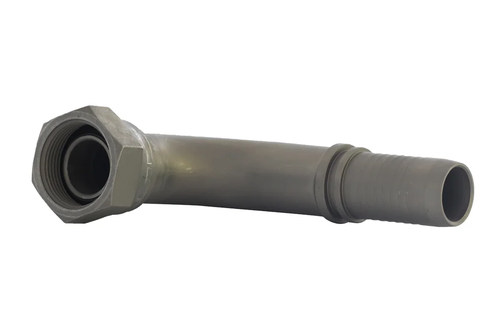 DKOR 90° Hydraulic Elbow ZBW220, Carbon Steel, Zinc-Nickel Finish