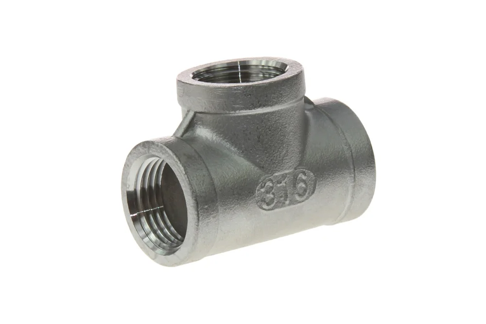 Stainless Steel T-Piece with BSP Female Thread, Type VT103