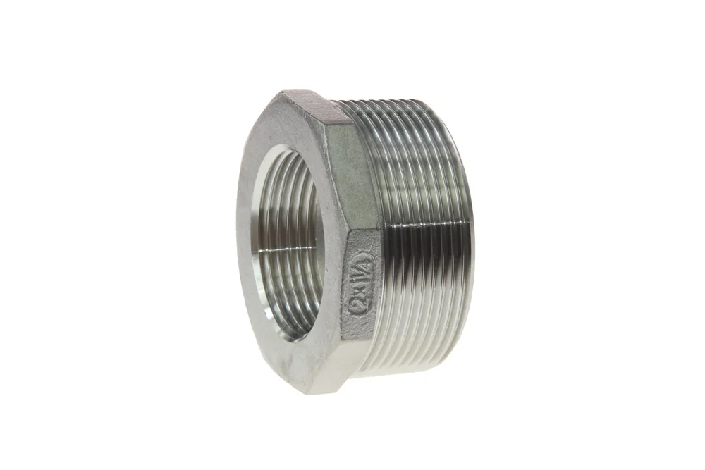 Stainless Steel VT115 Reduction Fitting, BSPT Male x BSP Female Thread