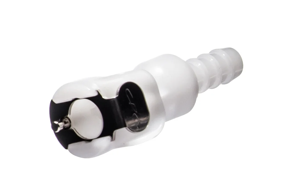 PMC Series Acetal Hose Quick-Connect Socket with Valve, DN 3.2