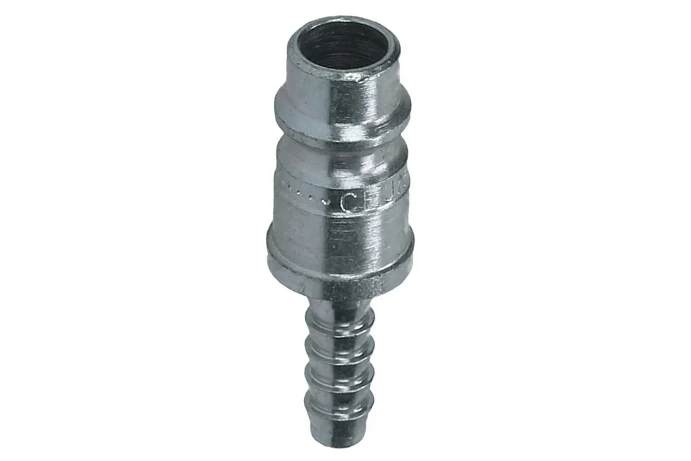 Air Hose Connector DN7.6, No Valve, Hose Socket, Carbon Steel, CEJN 320 eSafe