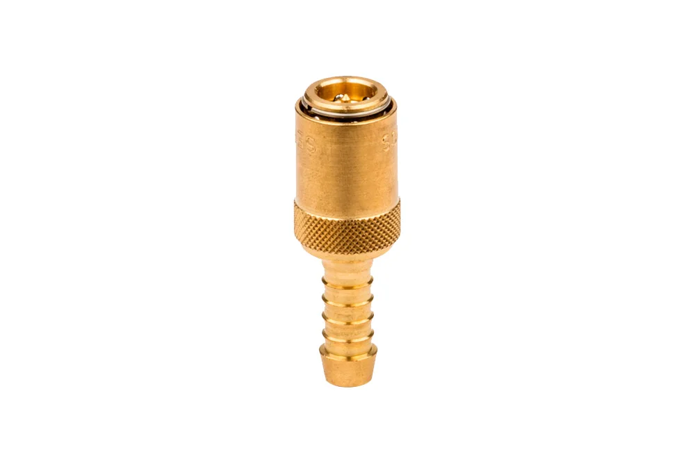 DYROS 30 Quick Coupling Socket with Valve for Injection Mold Hose Ends