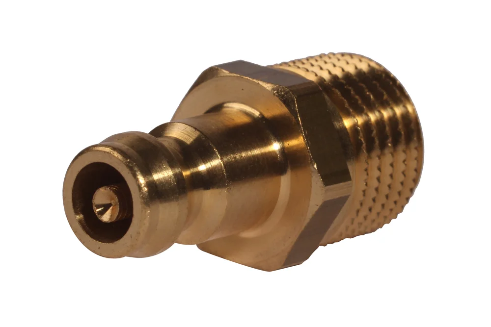 Quick Connector Plug with Valve, DYROS Series 6 – For Injection Molds (GZ)