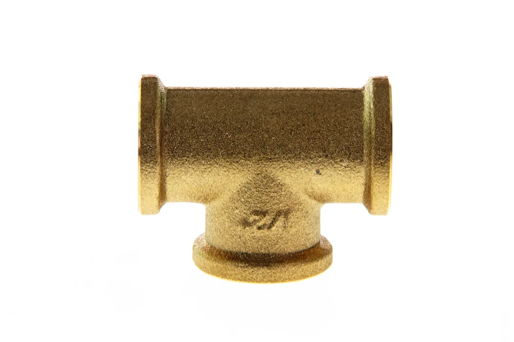 Brass T-Piece "T" with BSP Thread, MU Type