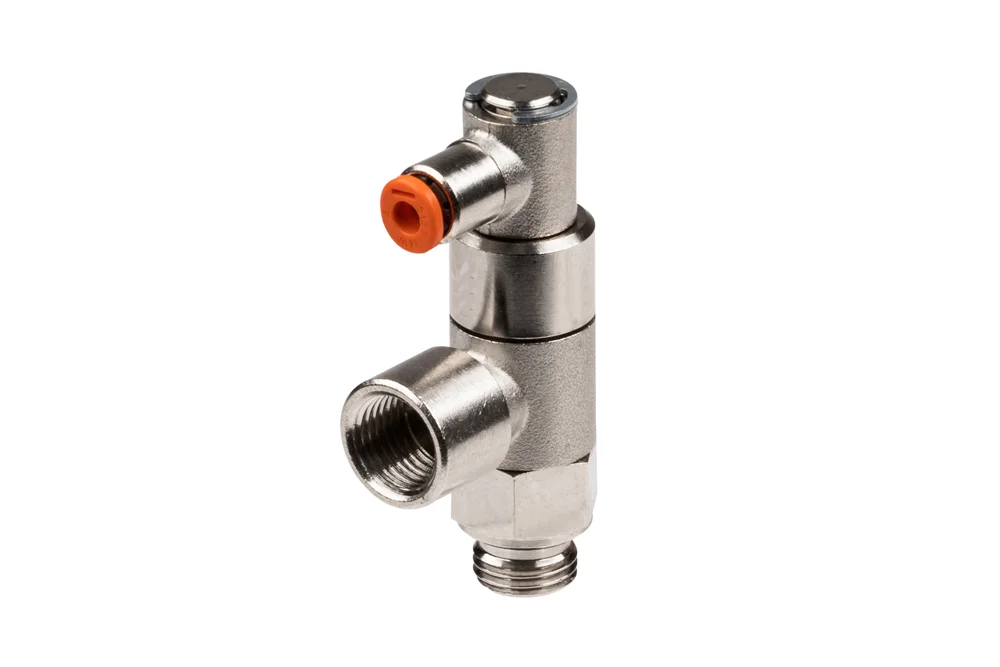 STOP STP-BX Brass Shut-Off Valve with Female Thread and Plug-In Connector